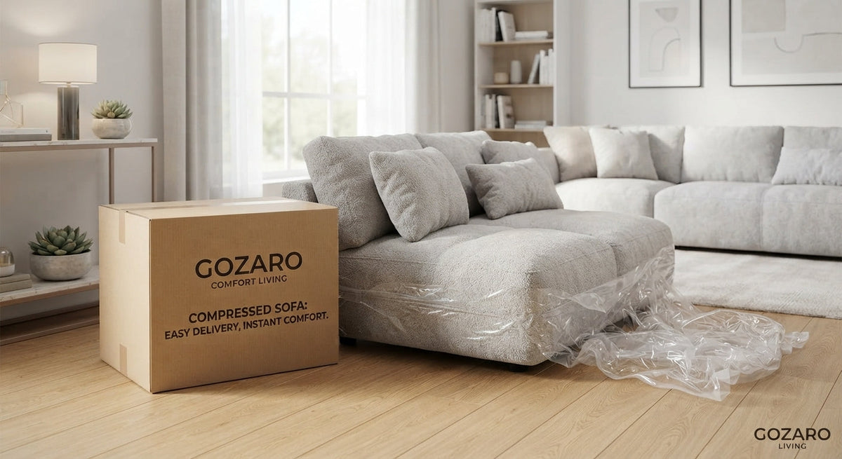 Compressed Sofa! The Future of Space-Saving Living