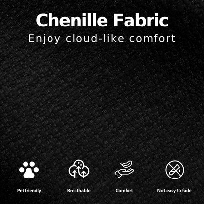 Cloud Sectional| Modular Chenille Boneless Couch