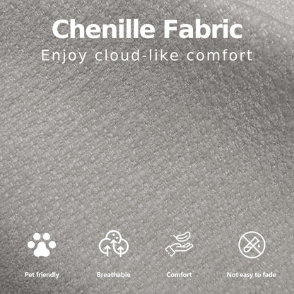 Cloud Sectional| Modular Chenille Boneless Couch