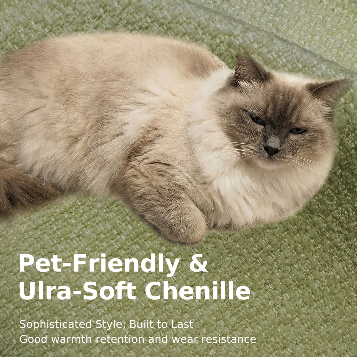 Cloud Sectional| Modular Chenille Boneless Couch