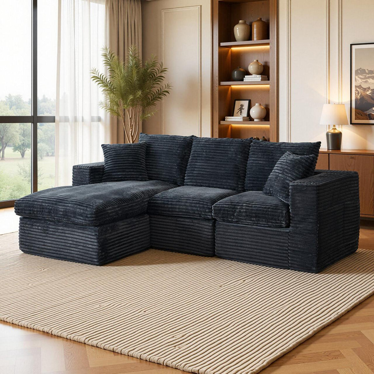 L-Shaped Cloud Sofa