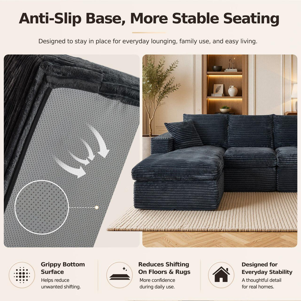 L-Shaped Cloud Sofa